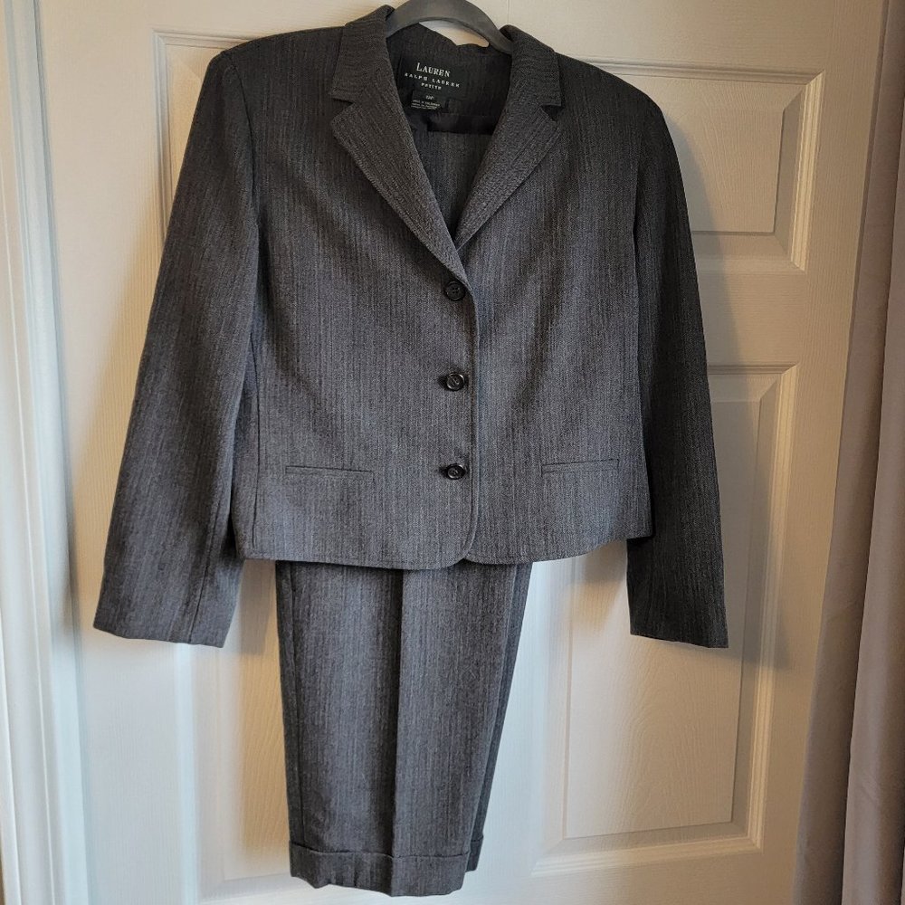 Ralph Lauren Petite Pantsuit 2 Piece